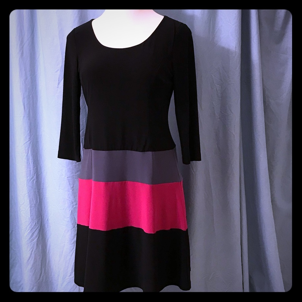 Kasper Color Block Dress Size 12 🌸2 for $40🌸